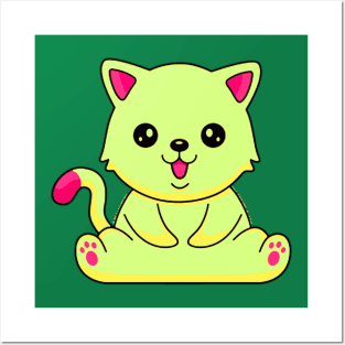 Baby Cat - Cute Cat Posters and Art